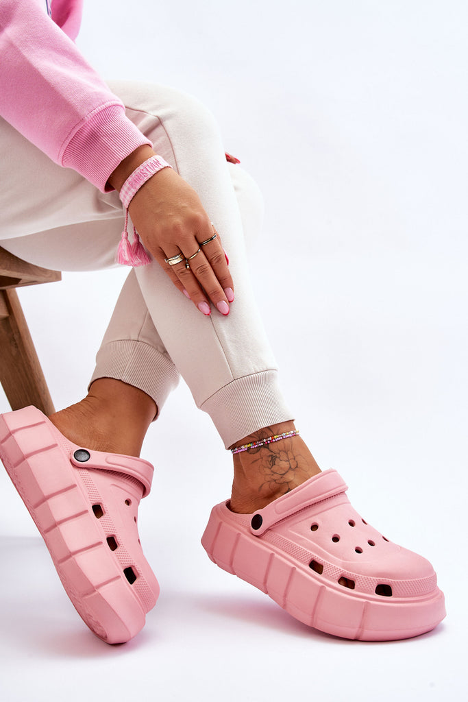 Šlepetės Crocs Pink Beckett